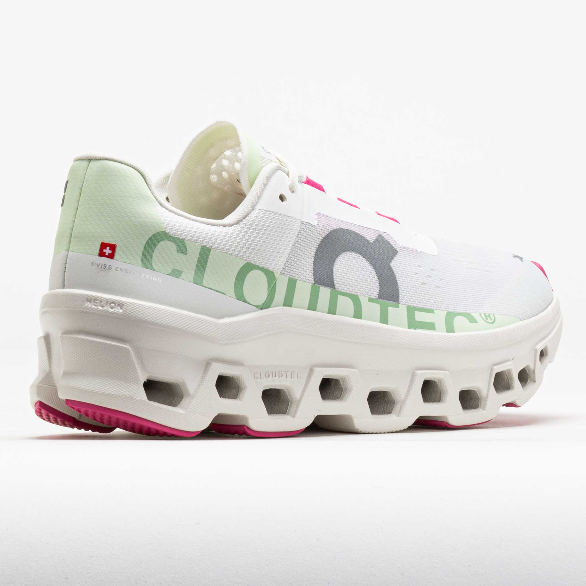 On Cloudmonster Women's White/Lima