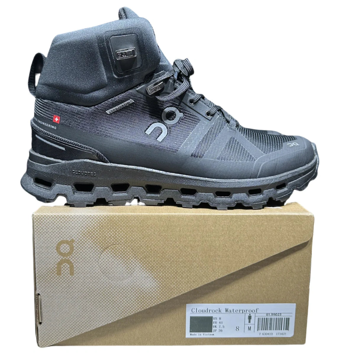 On Cloudrock 2 Waterproof Men's Black