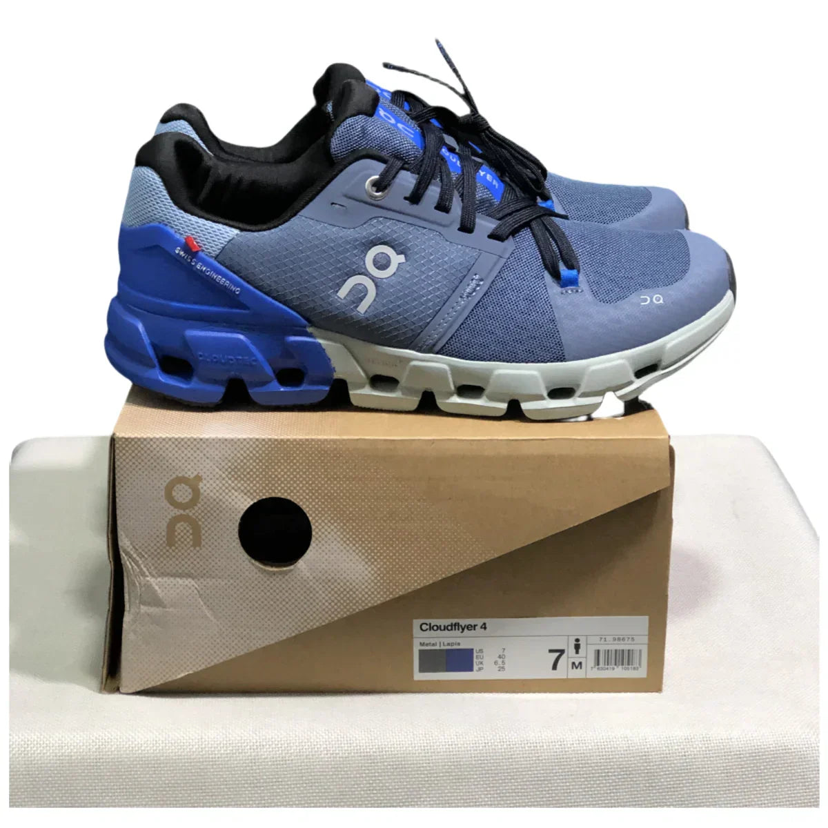 On Cloudflyer 4 Women's Gray/Blue