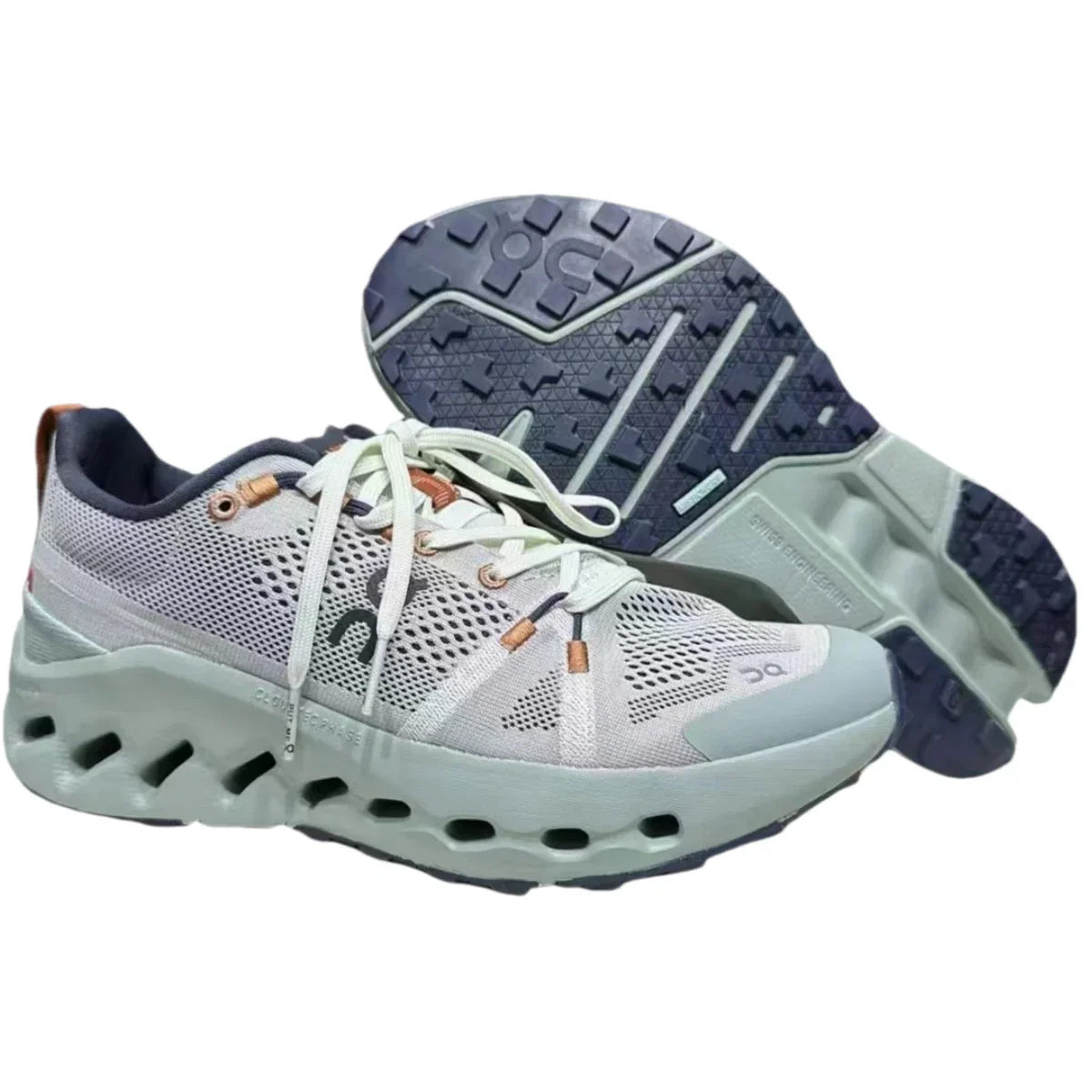 On Cloudsurfer Trail Waterproof Men's Gray/Green