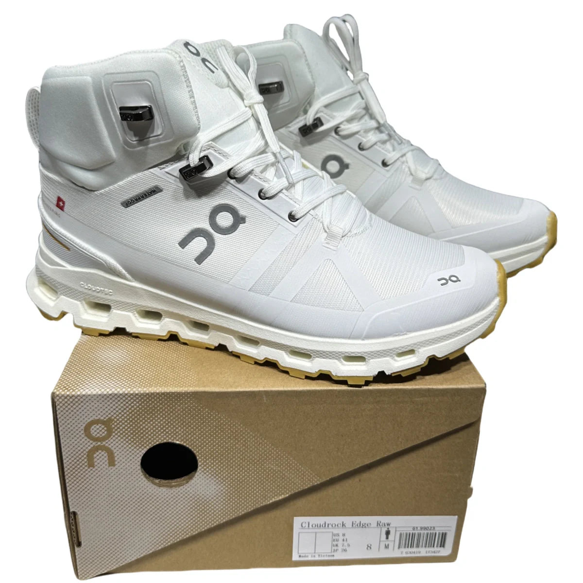 On Cloudrock 2 Waterproof Men's White