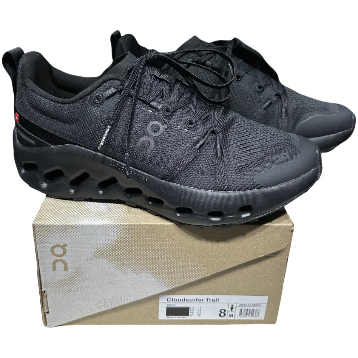 On Cloudsurfer Trail  Men's Black