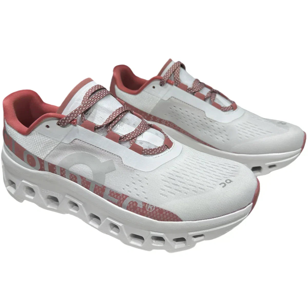 On Cloudmonster Men's White/Red