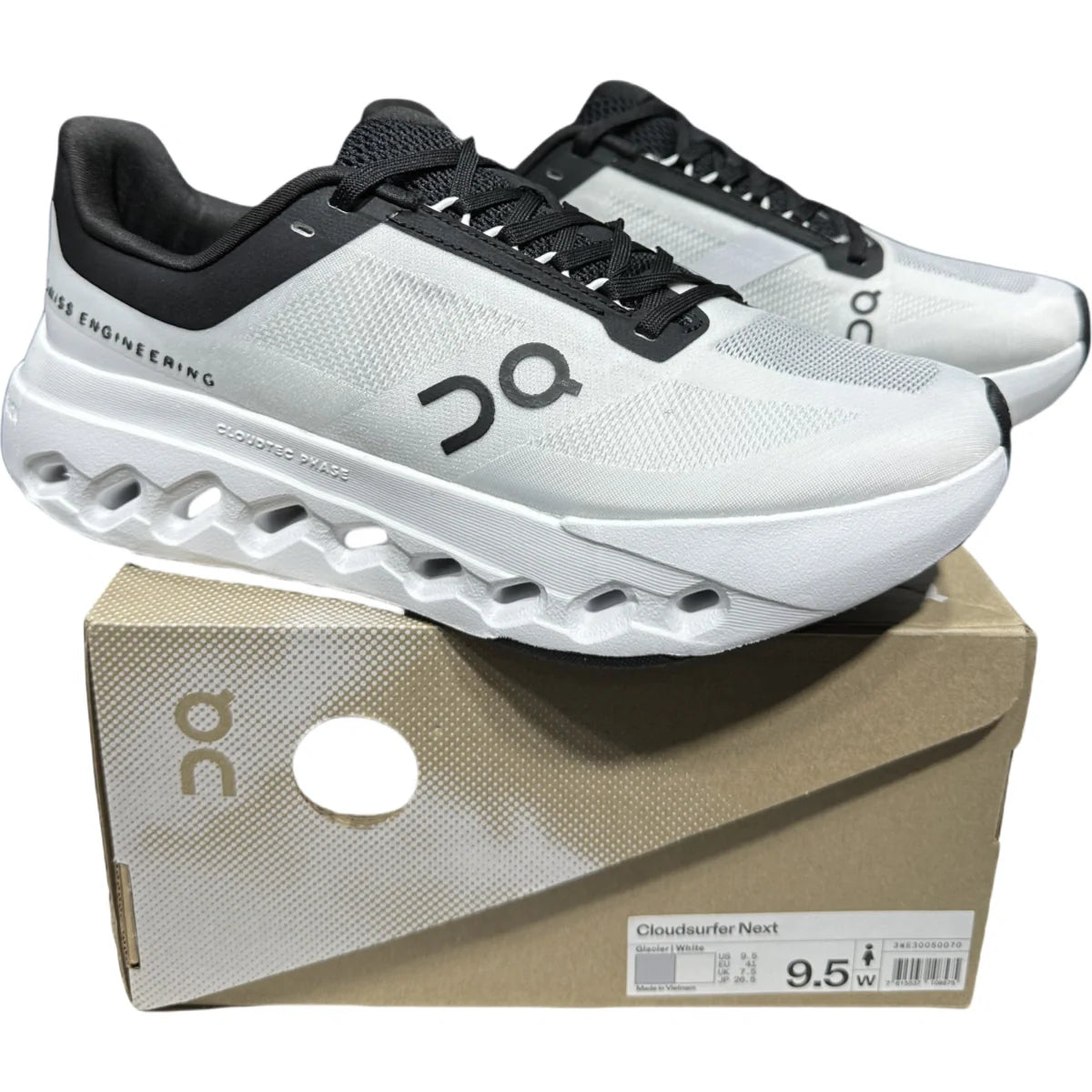 On Cloudsurfer Next Women's Black/White