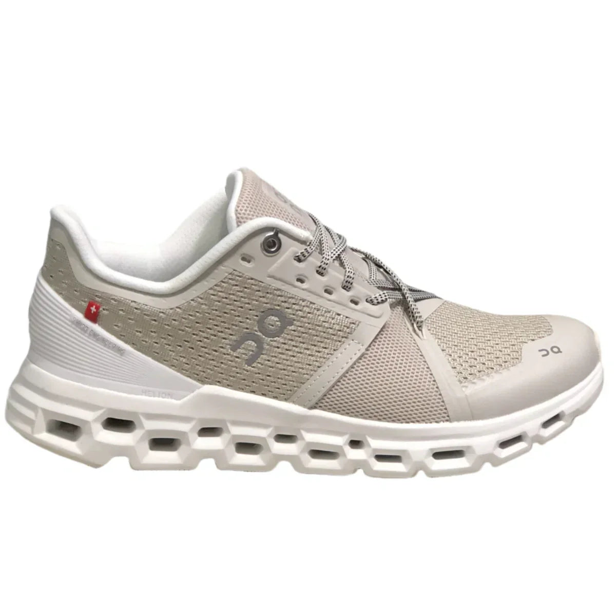 On Cloudstratus Men's Pearl white