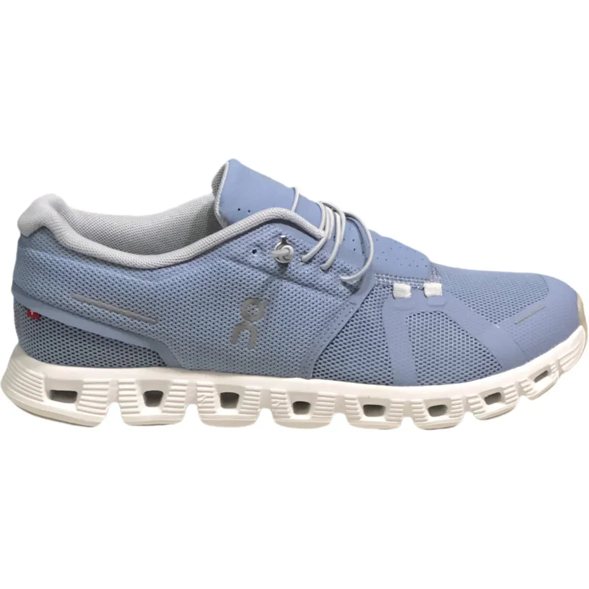 On Cloud 5  Women's Light Grayish Blue White