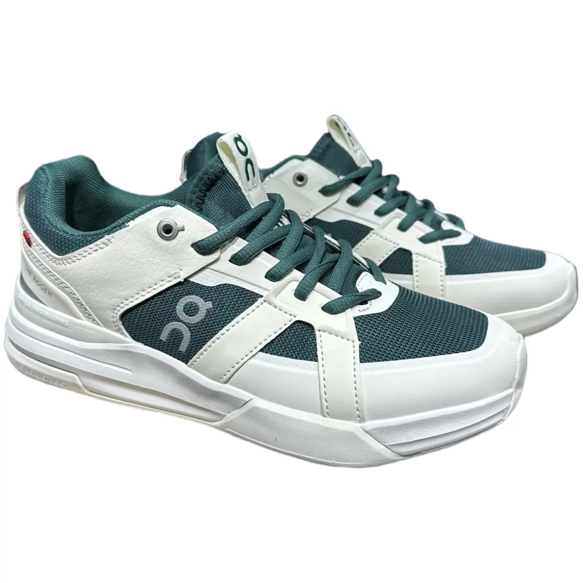 On The Roger Clubhouse Pro Men's White/Green