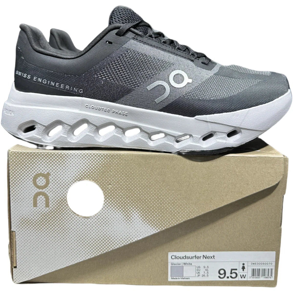 On Cloudsurfer Next Women's Black/Gray