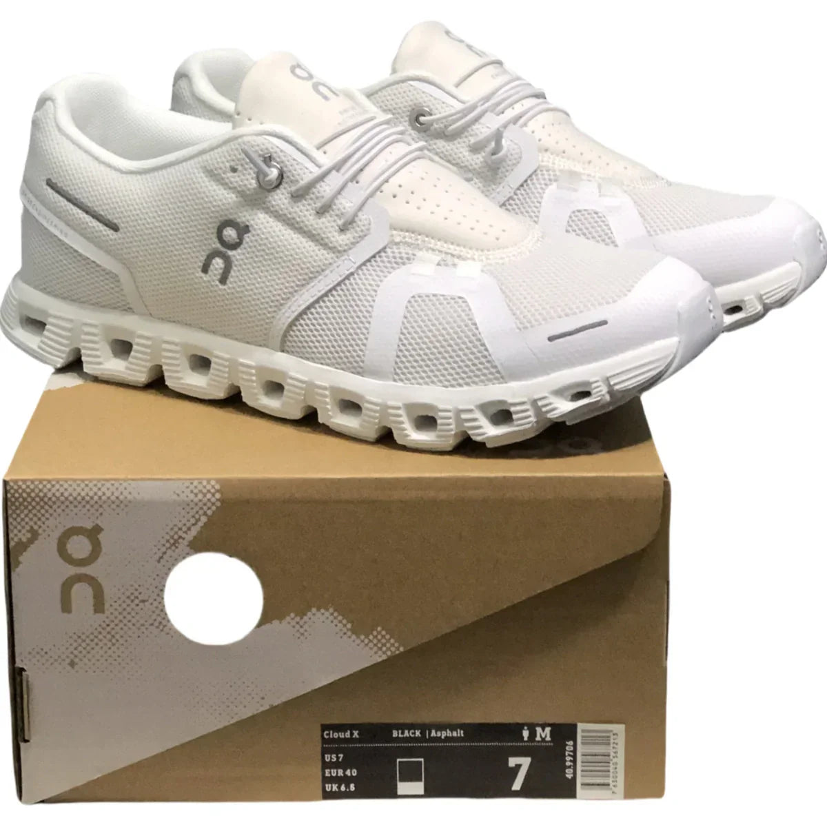 On Cloud 5  Women's All White