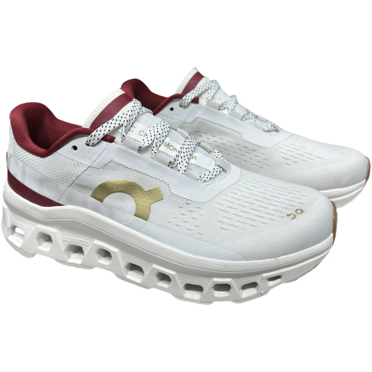 On Cloudmonster Women's  Pearl/Ivory