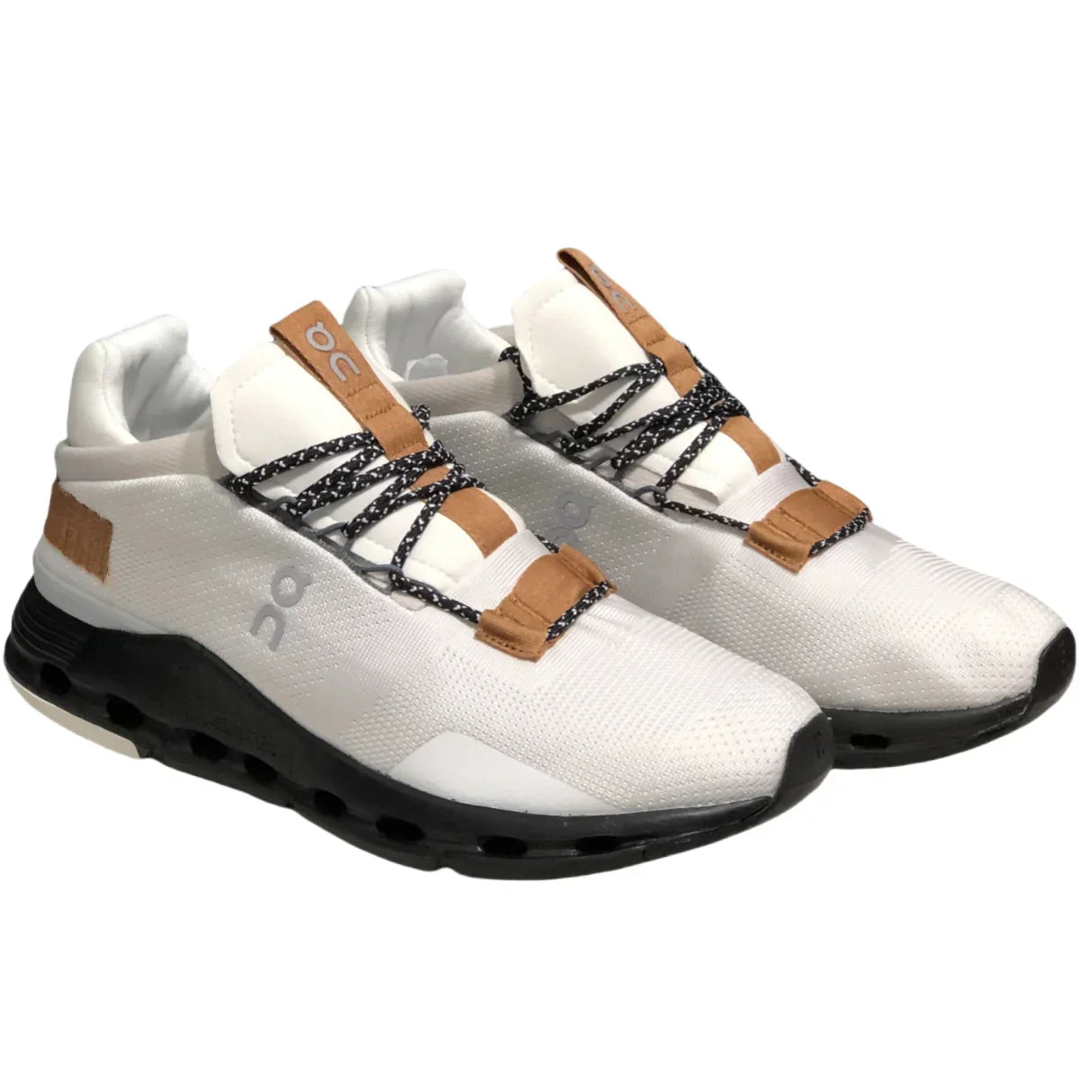 On Cloudnova Women's White/Brown