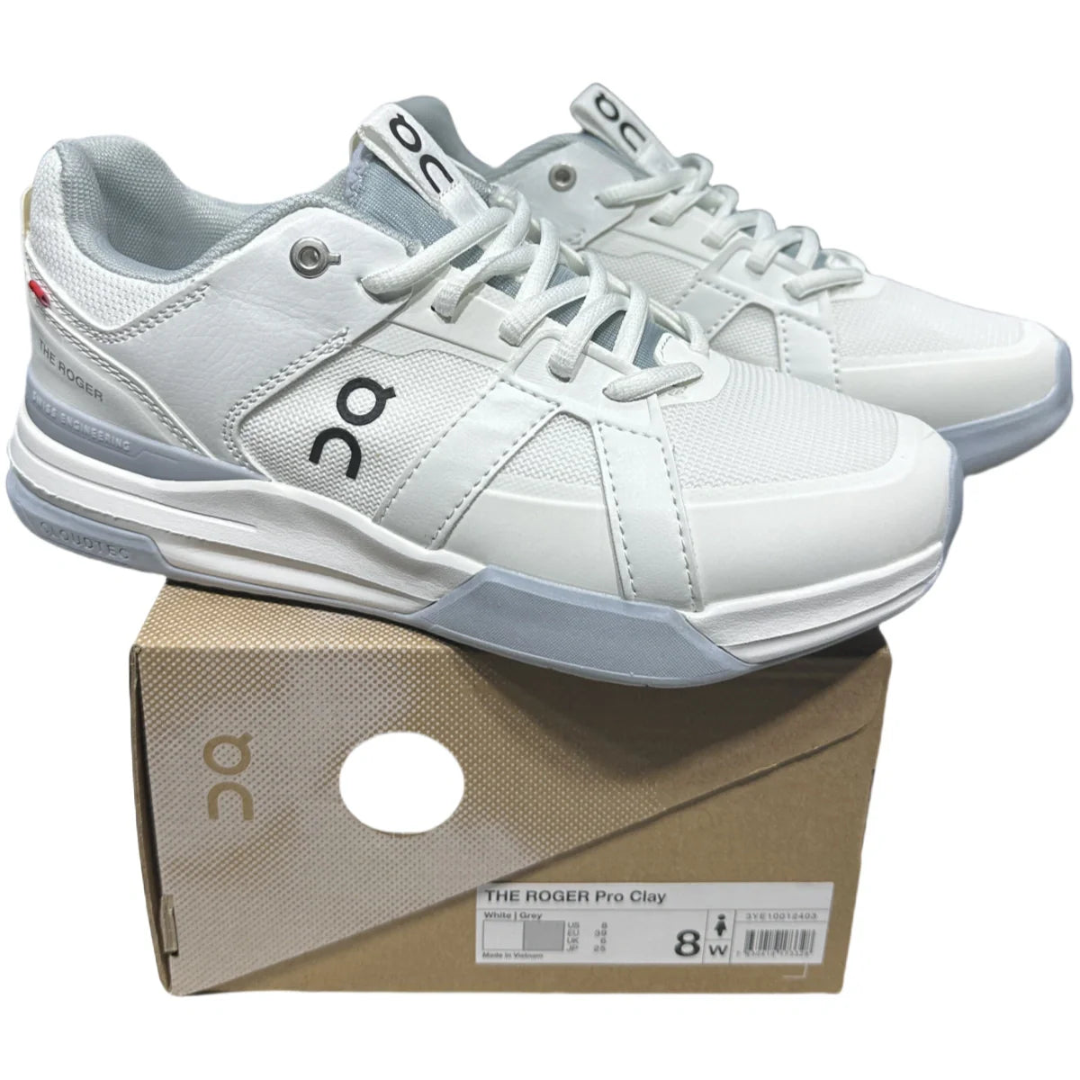 On The Roger Clubhouse Pro Women's White/Gray