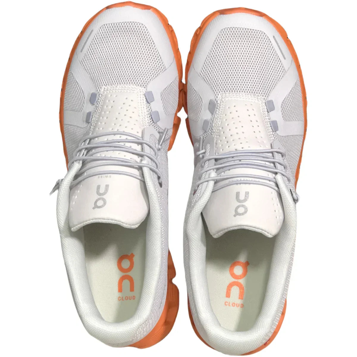 On Cloud 5  Men's White/Orange