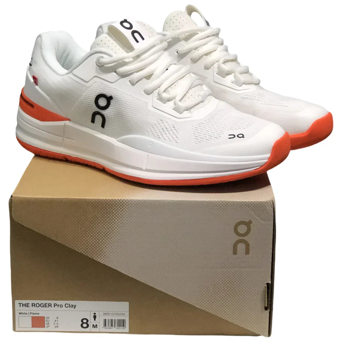 On The Roger Pro Women's White/Oranges