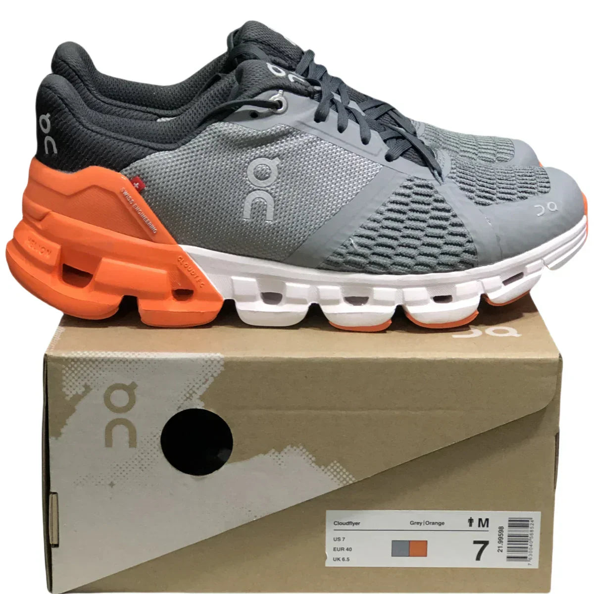 On Cloudflyer 3 Women’s Grey orange