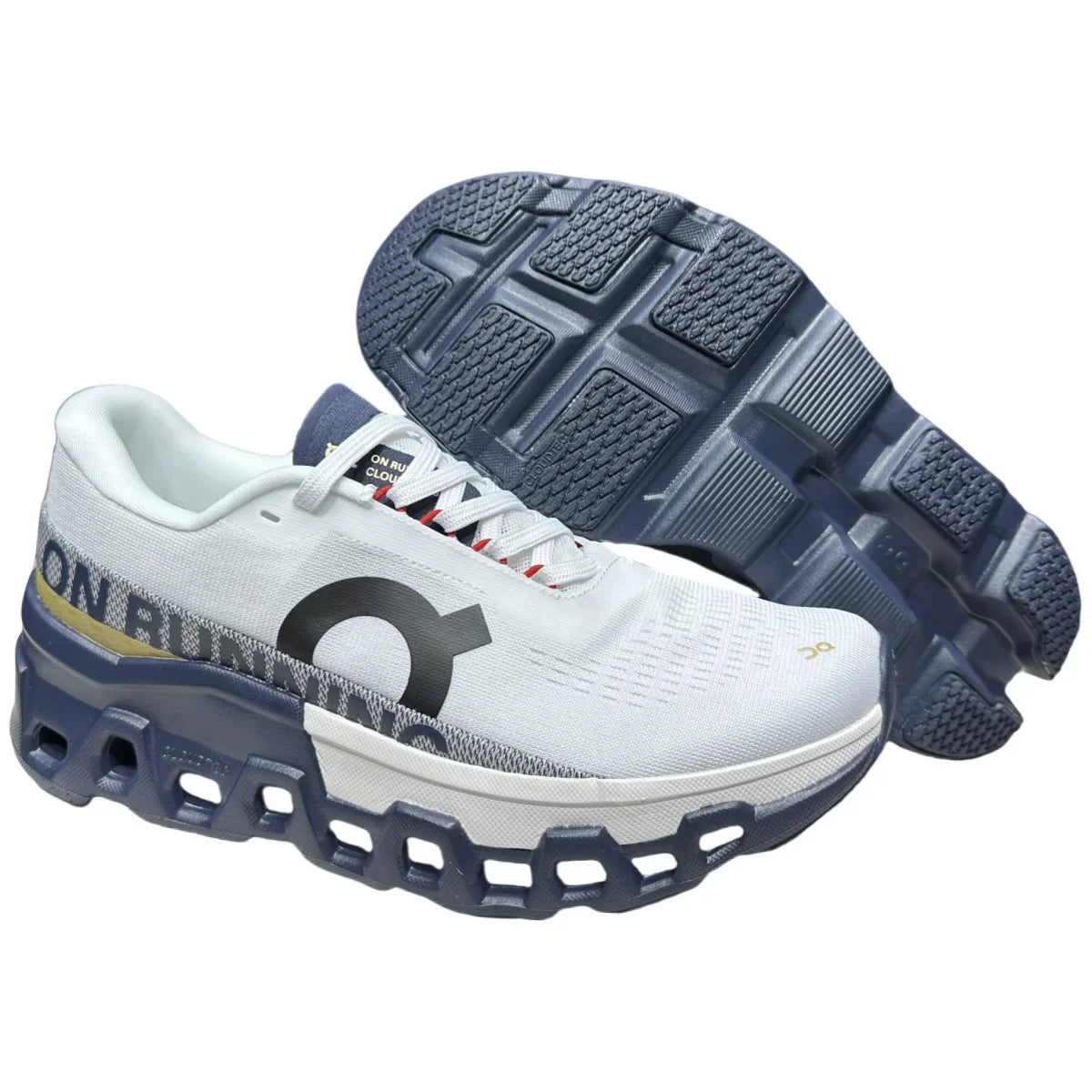 On Cloudmonster 2  Men's White/Iron