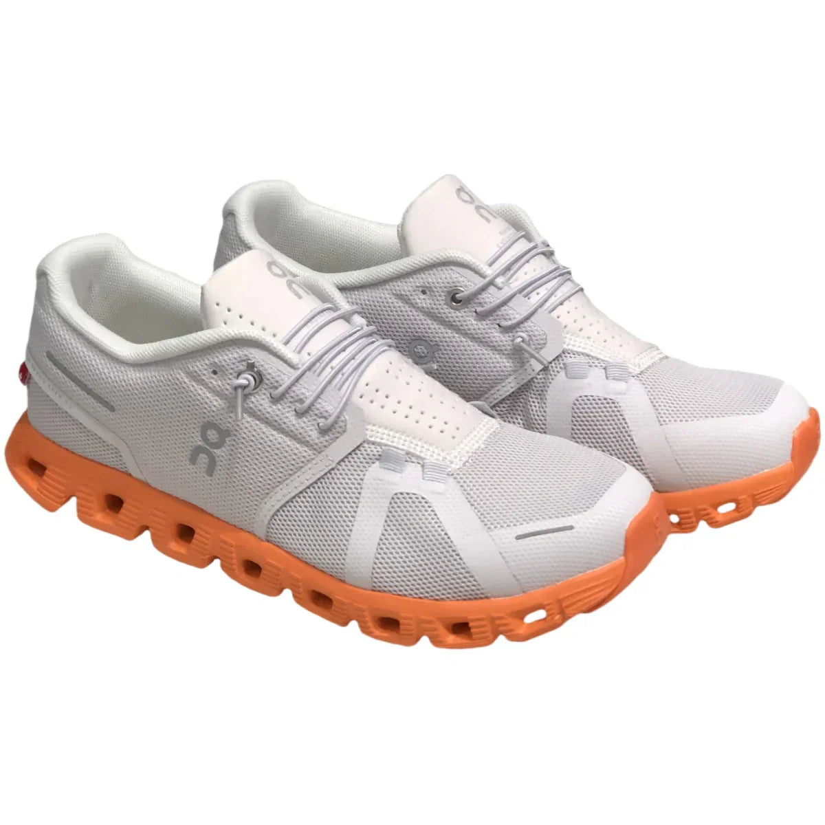 On Cloud 5  Women's White/Orange