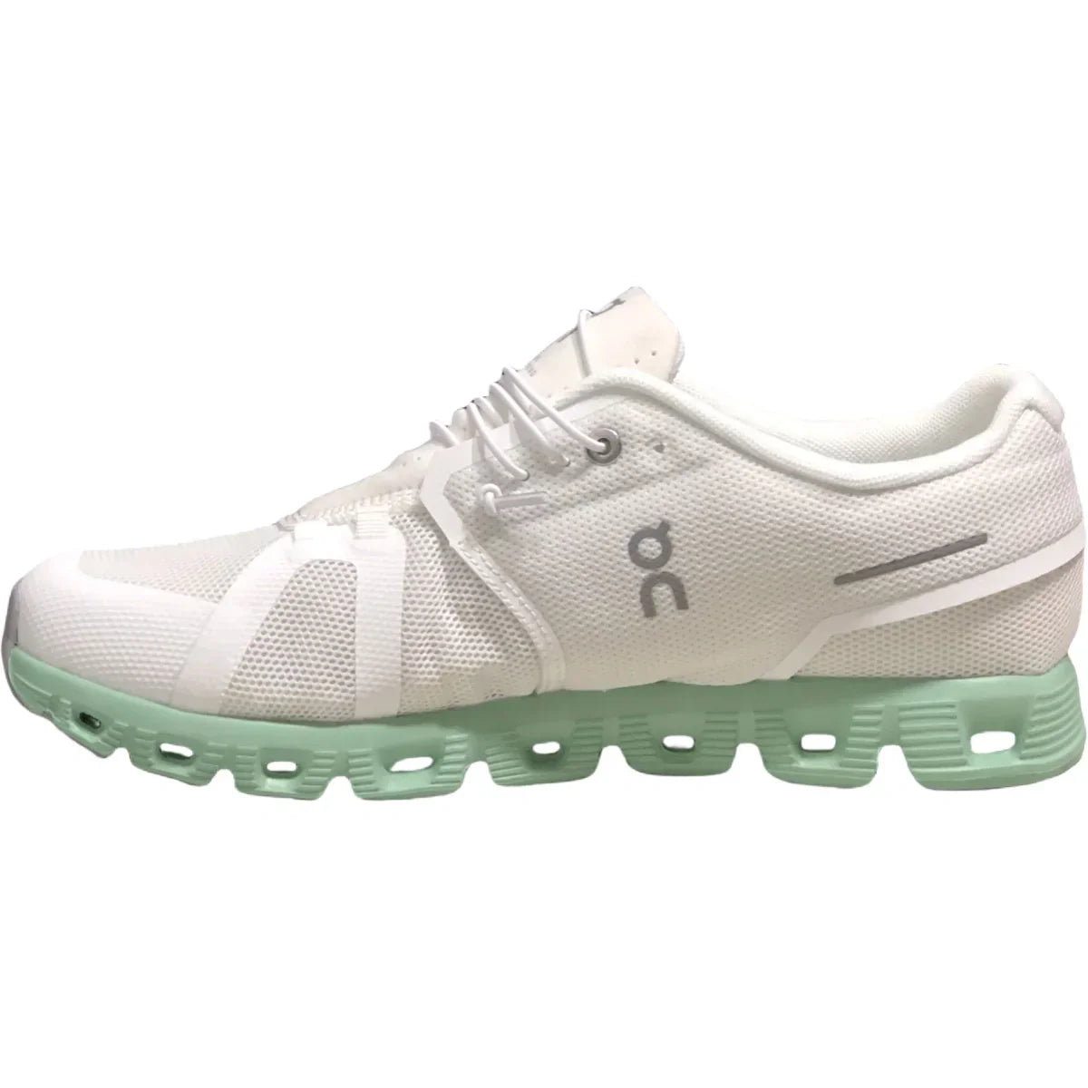 On Cloud 5  Men's Undyed White Stream Green