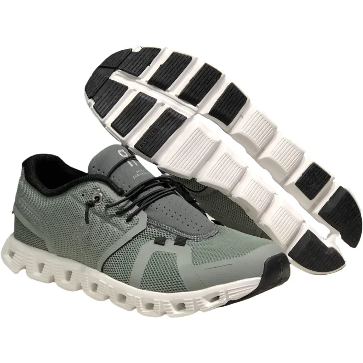 On Cloud 5  Women's Pale Greenish/White