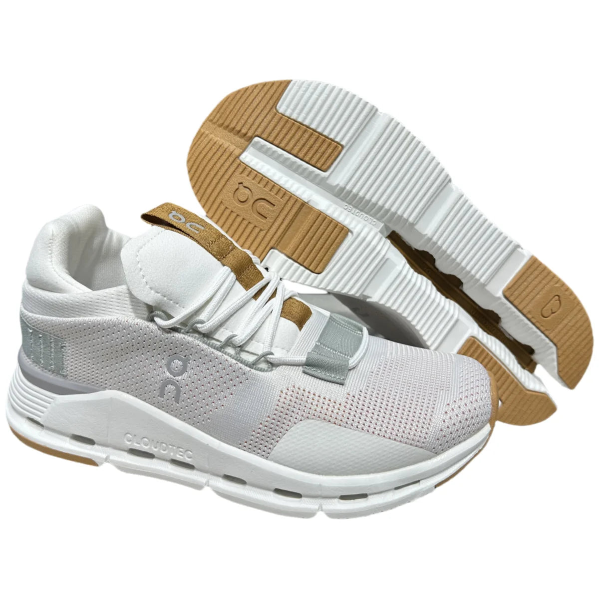 On Cloudnova  Women's  White/Beige