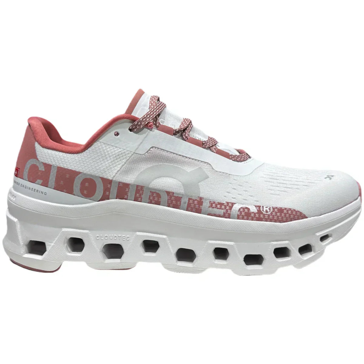 On Cloudmonster Women's White/Red