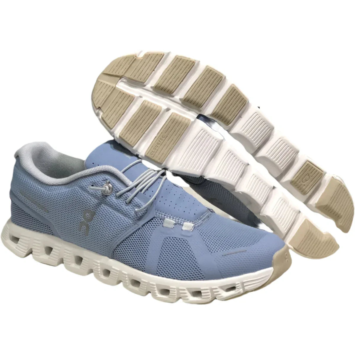 On Cloud 5  Women's Light Grayish Blue White