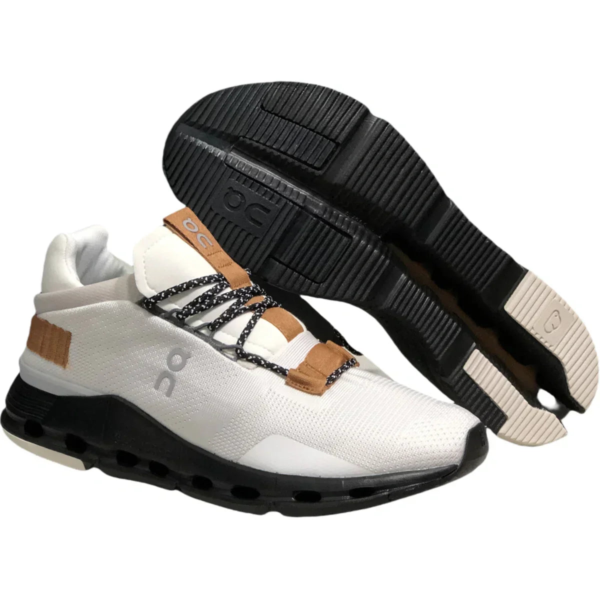 On Cloudnova Women's White/Brown