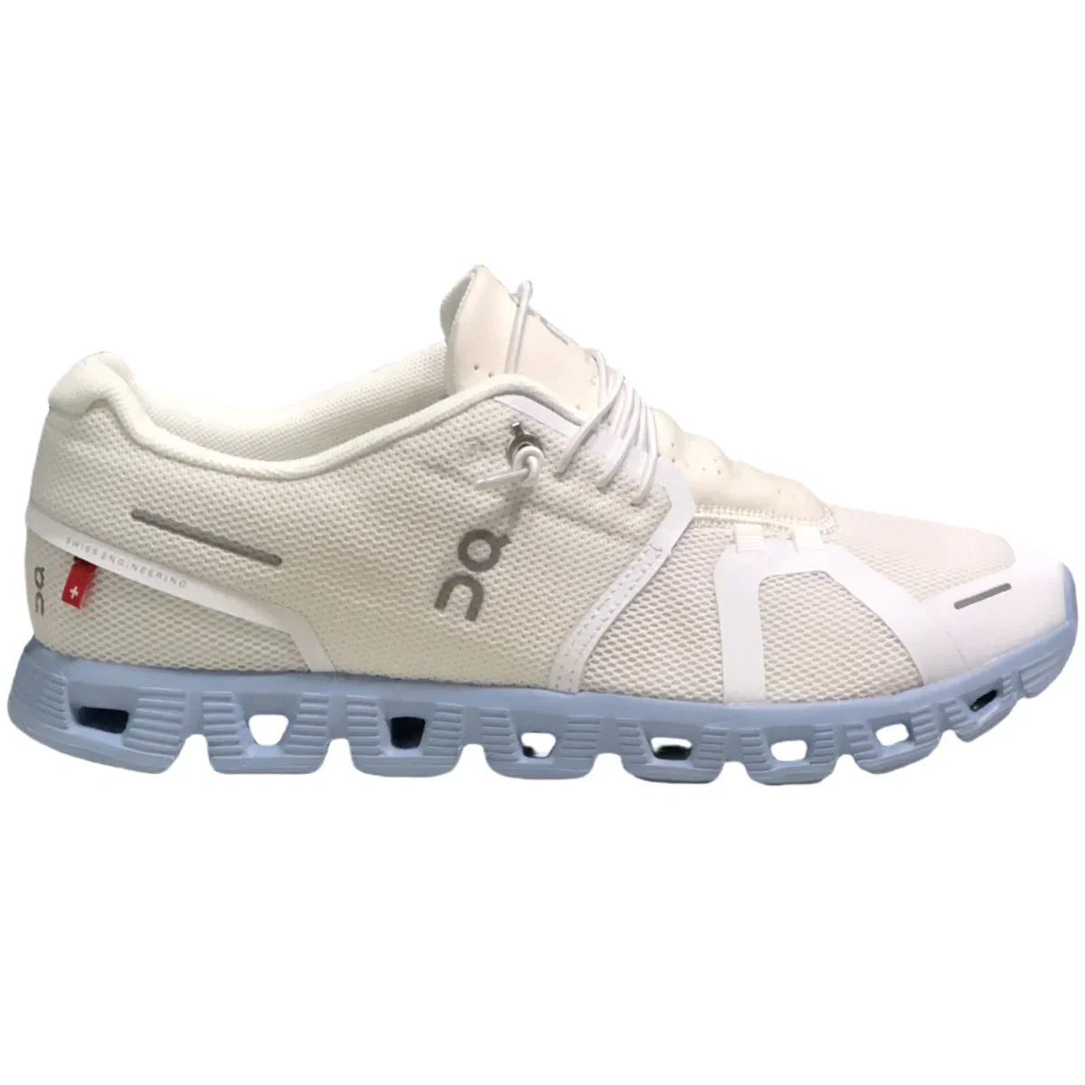 On Cloud 5  Women's White light/grey blue