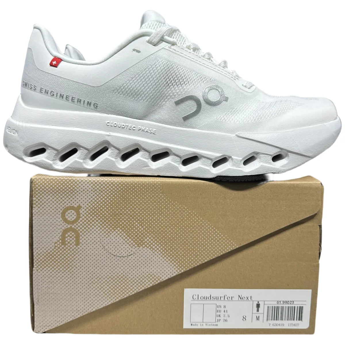 On Cloudsurfer Next Men's ALl/White