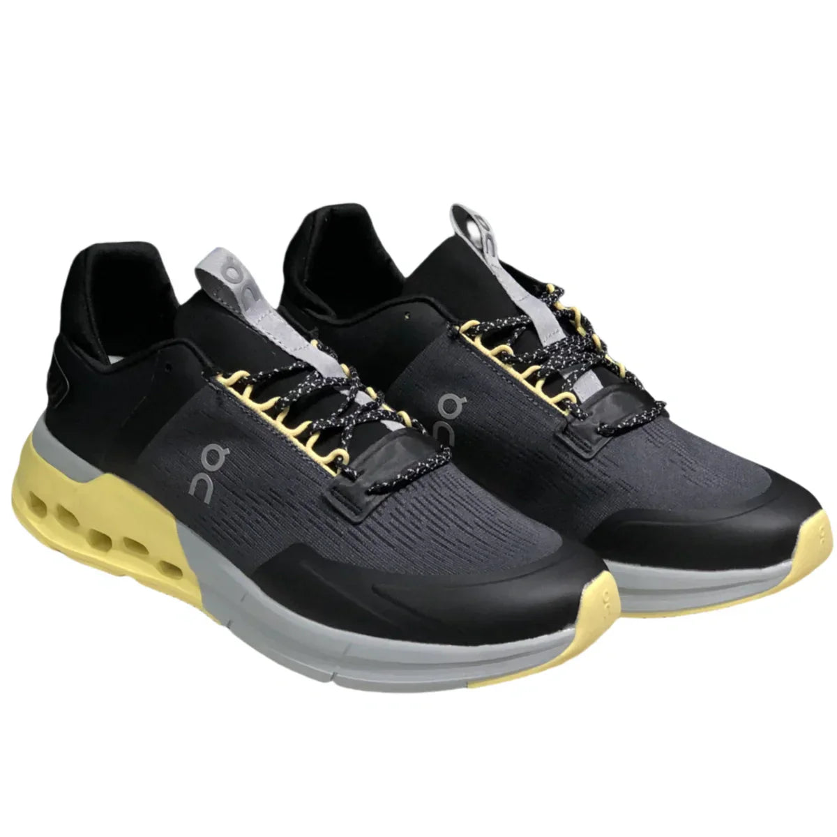 On Cloudnova Flux Women's Black/Yellow