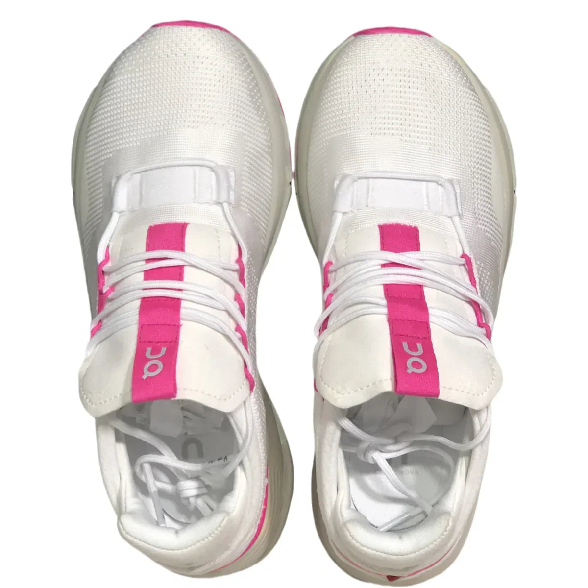 On Cloudnova Men's White/Pink