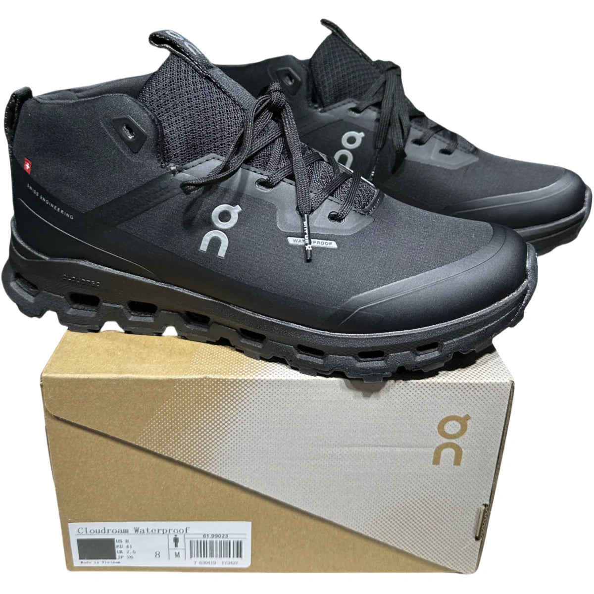 On Cloudrock 2 Waterproof Men's Black