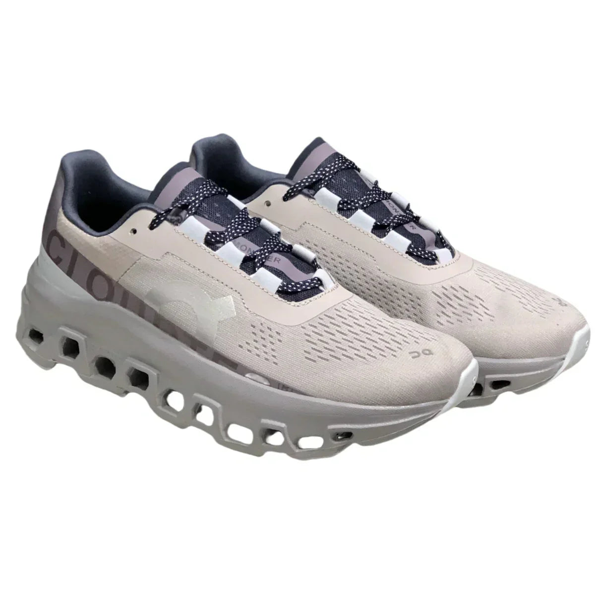 On Cloudmonster Women's Grey/Purple