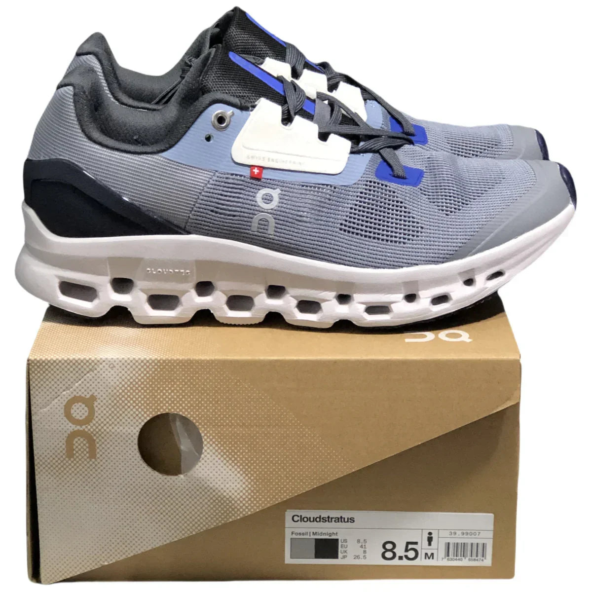 On Cloudstratus Women's Blue/Grey