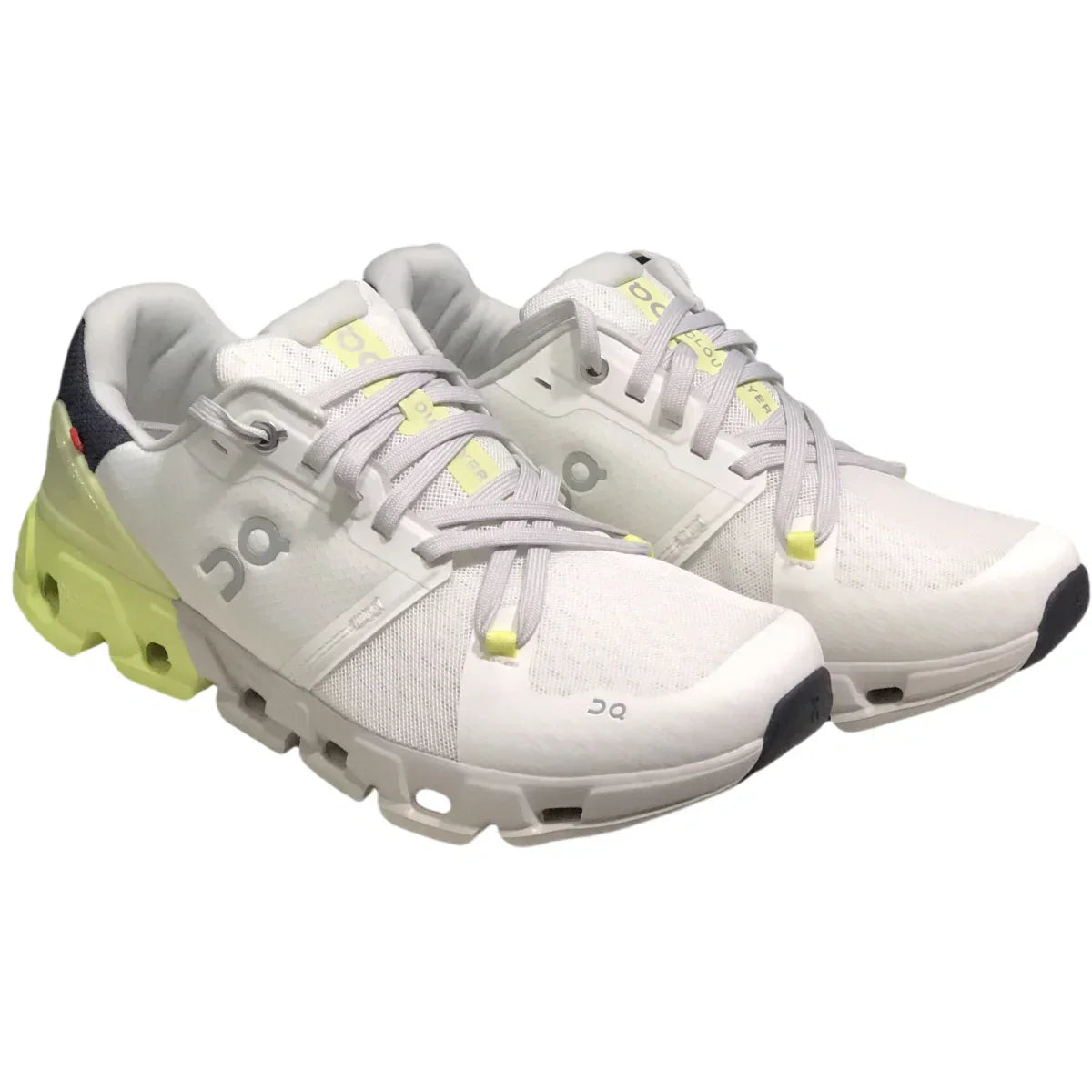 On Cloudflyer 4 Men's White/Yellow