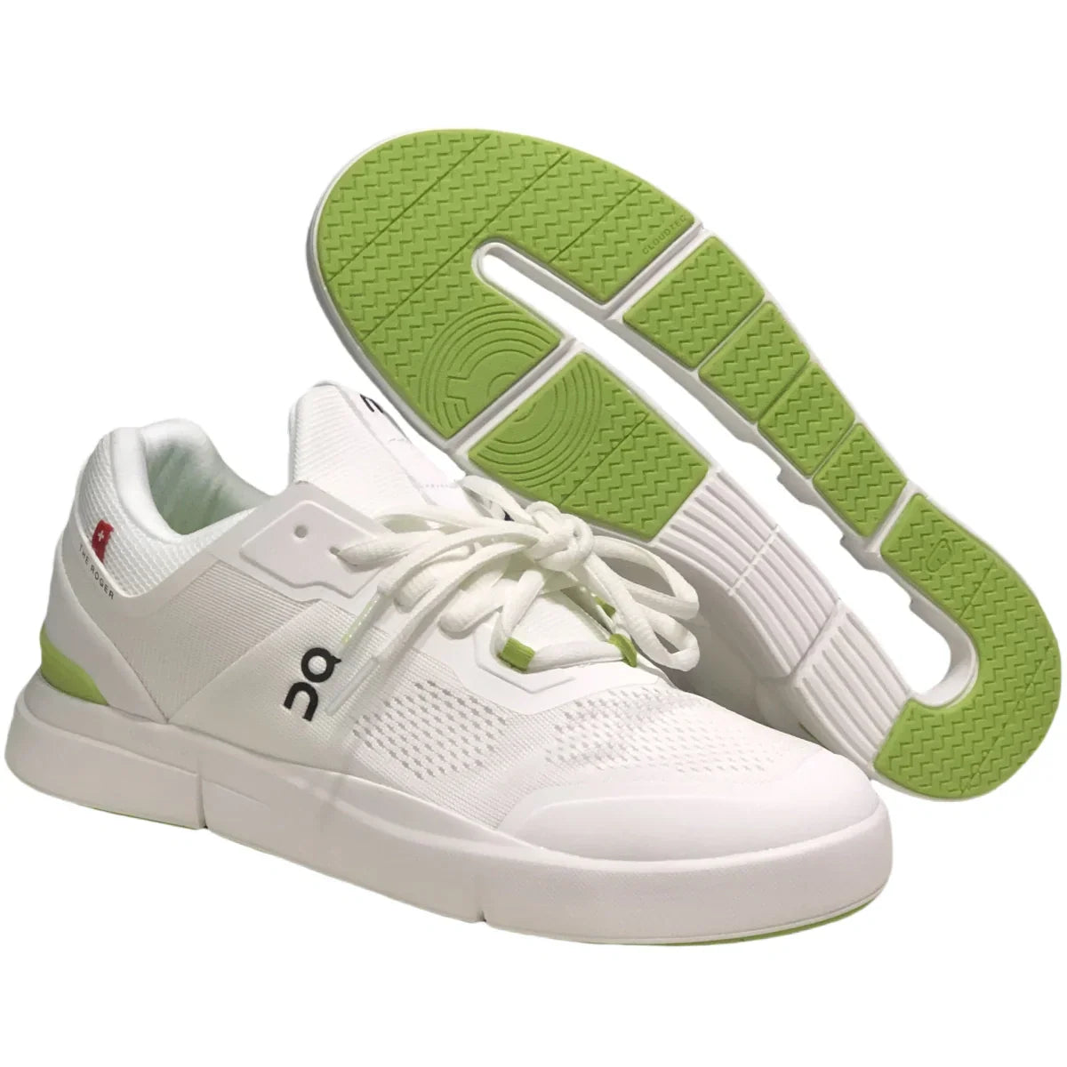 On The Roger Spin Men's White/Green