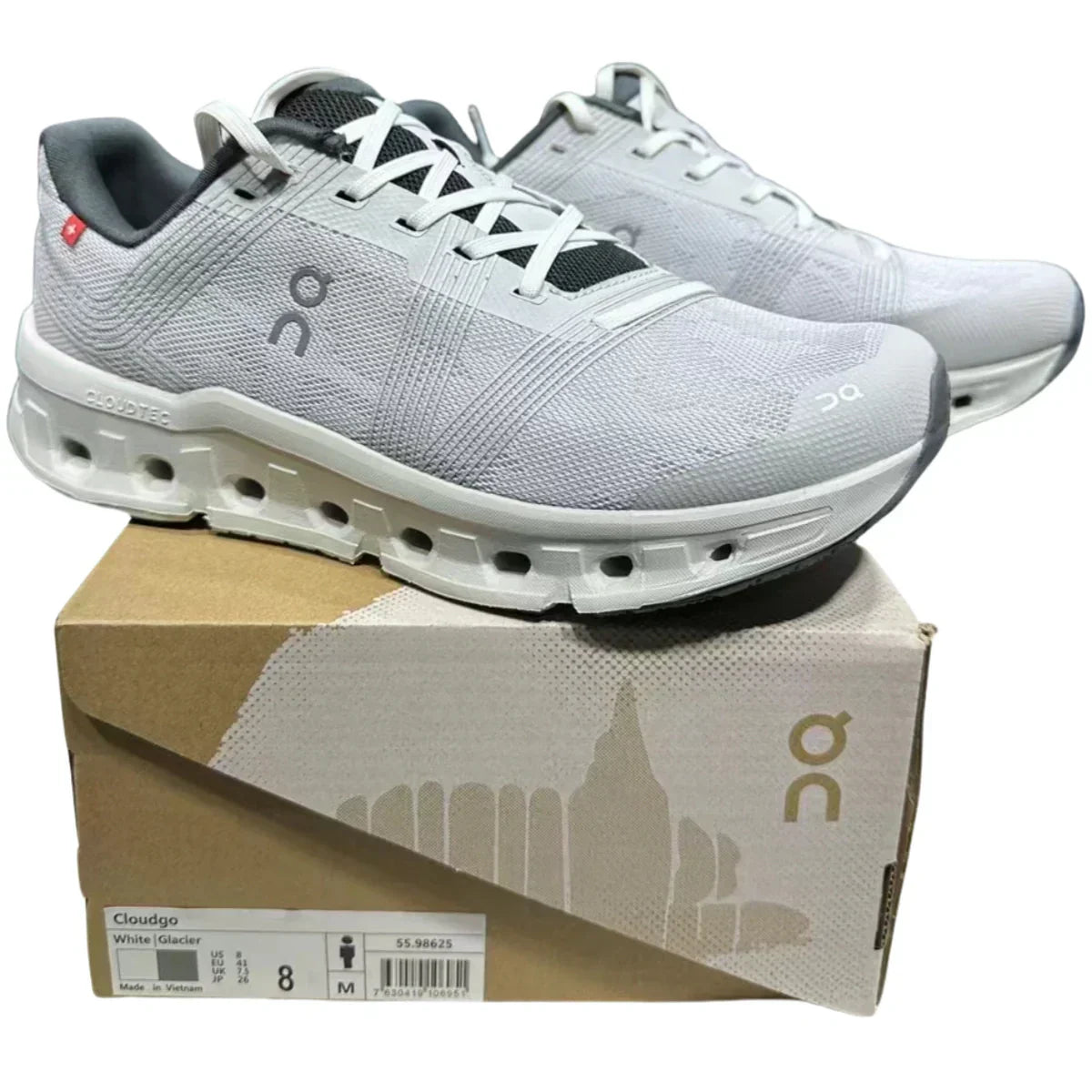 On Cloudgo Men's White/Grey