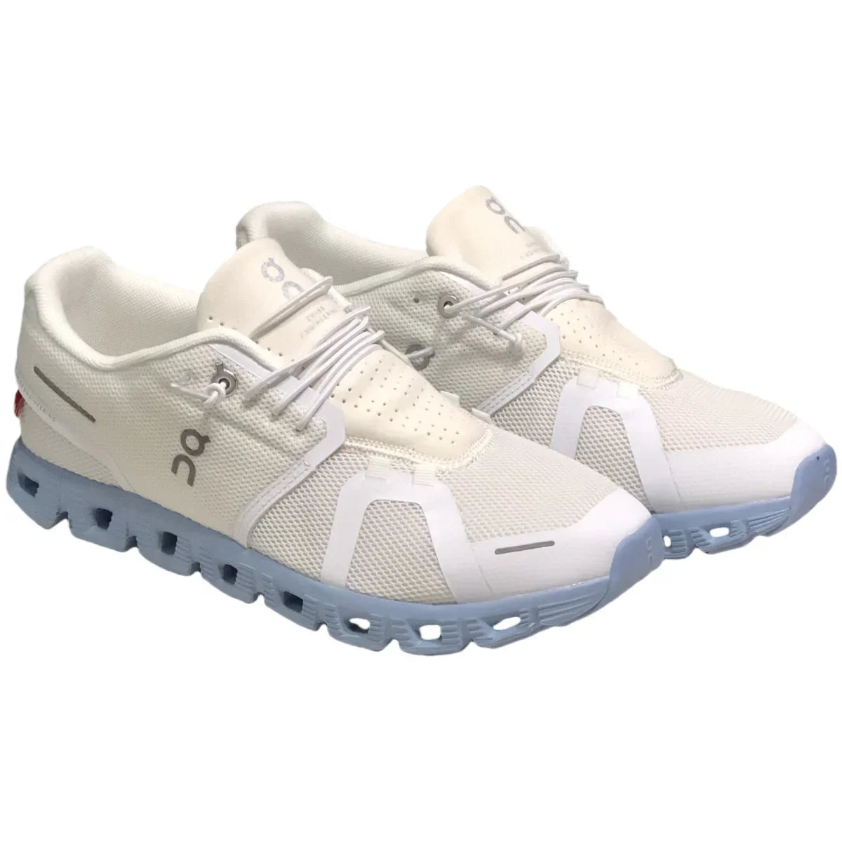 On Cloud 5  Women's White light/grey blue