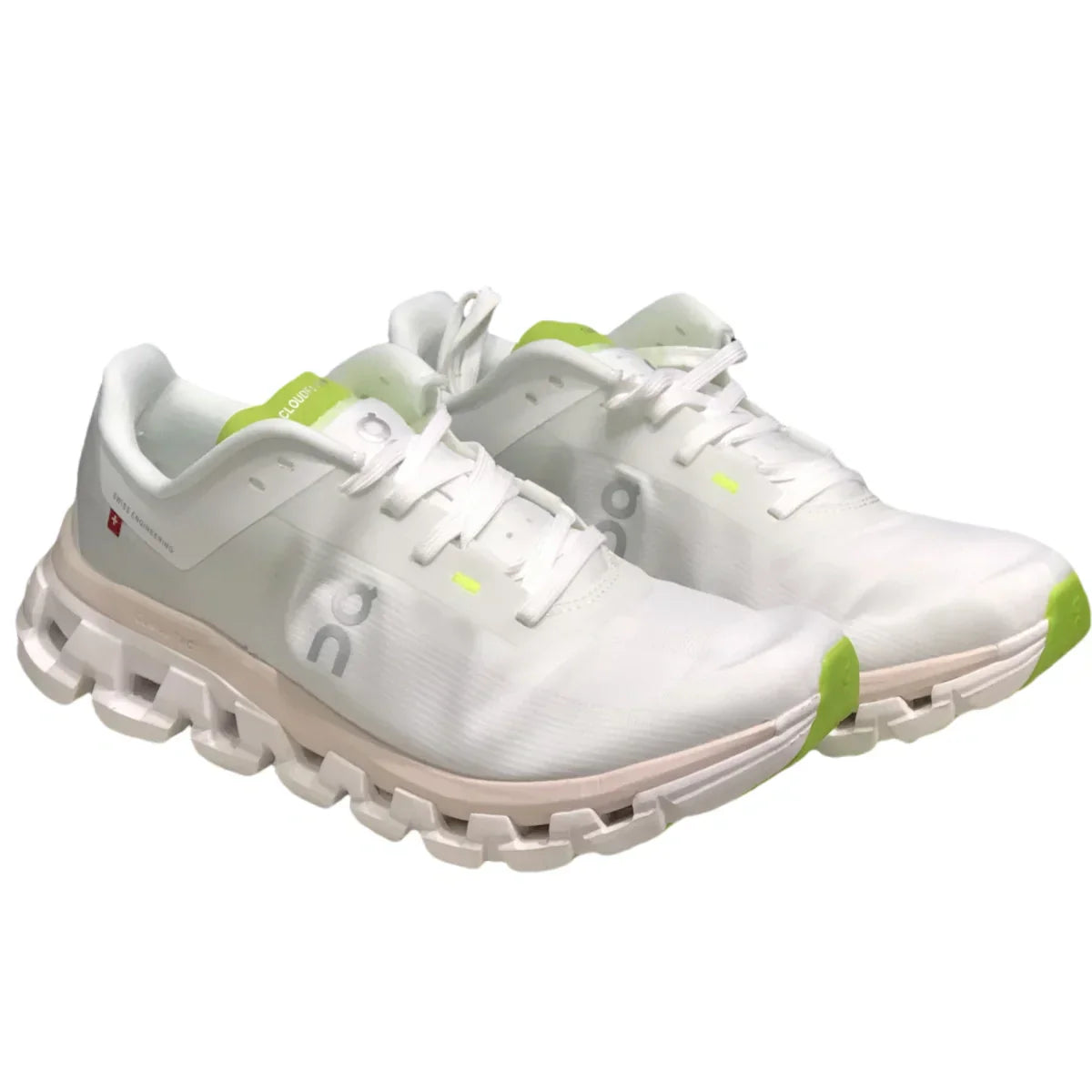 On Cloudflow 4 Women's White/Sand