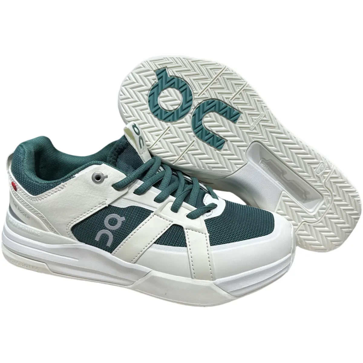 On The Roger Clubhouse Pro Men's White/Green