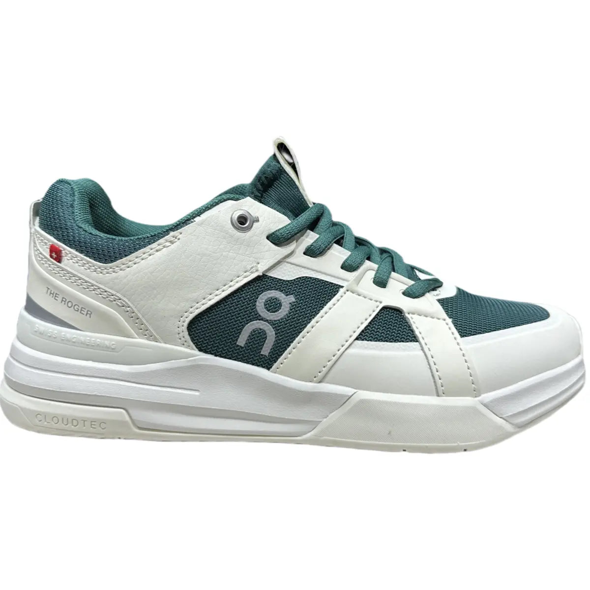 On The Roger Clubhouse Pro Men's White/Green