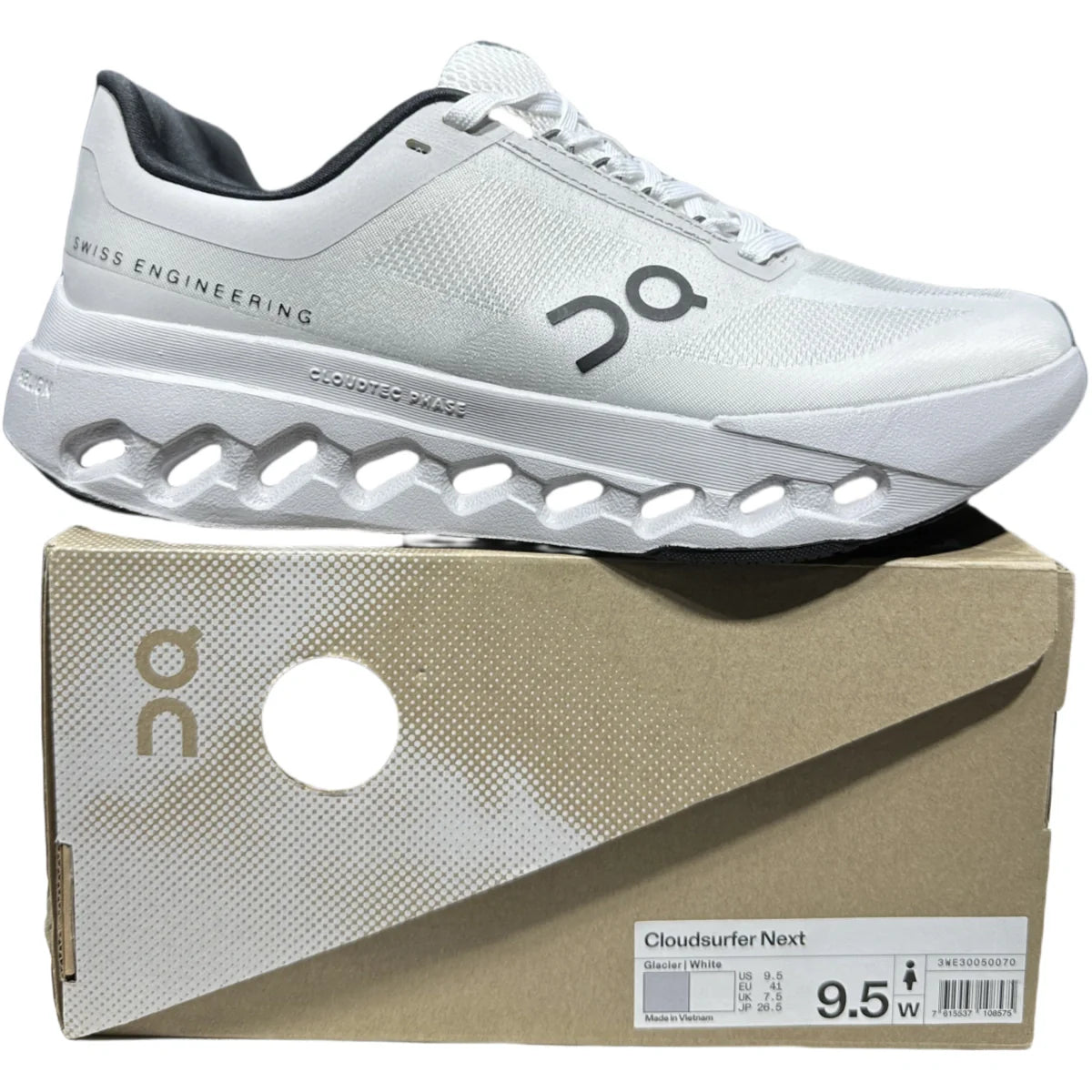 On Cloudsurfer Next Men's Glacier/White